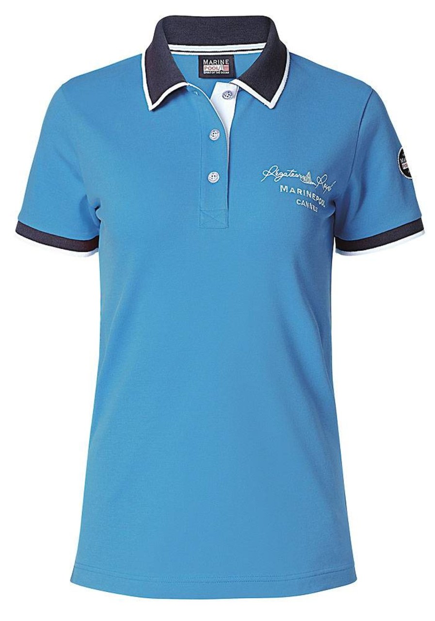 Damen Marinepool | Damen-Poloshirt