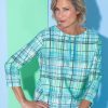 Damen Rabe | Rabe Karo-Sweatshirt