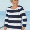 Damen Rabe | Rabe Damen Struktur-Sweatshirt