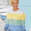 Damen Serafini | Serafini Damen Streifenpullover