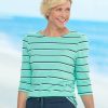 Damen Joy Sportswear | Damen Streifenshirt