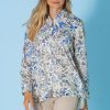 Damen Lebek | Lebek Druckbluse