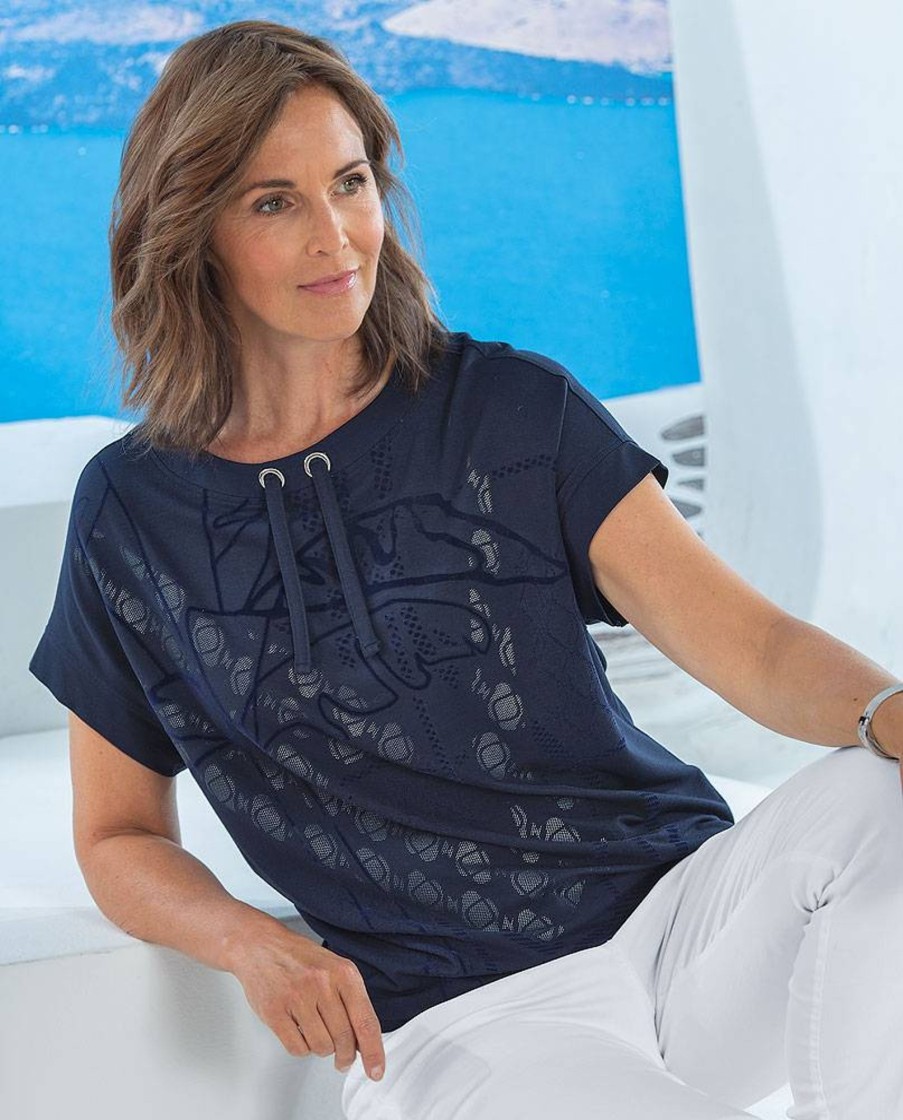 Damen Lebek | Lebek Druckshirt