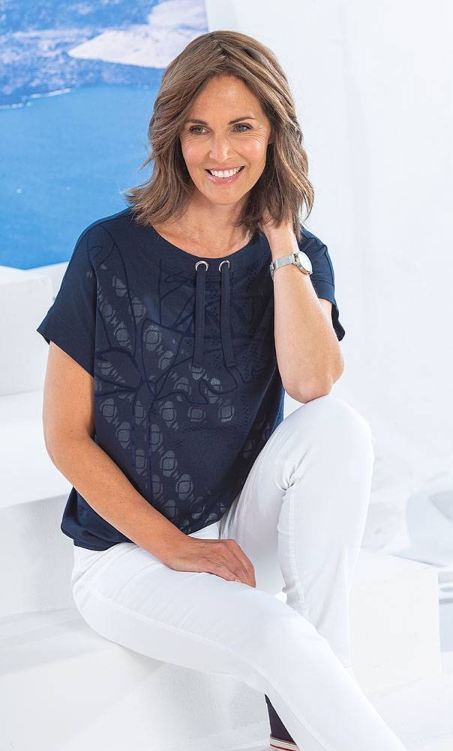 Damen Lebek | Lebek Druckshirt