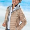 Damen Lebek | Lebek Damen Hybrid-Steppjacke