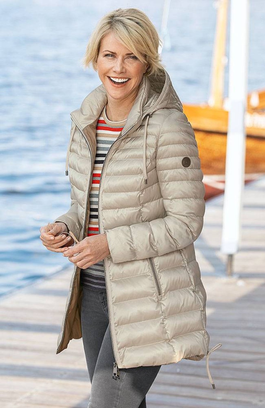 Damen Lebek | Lebek Damen Stepp-Langjacke
