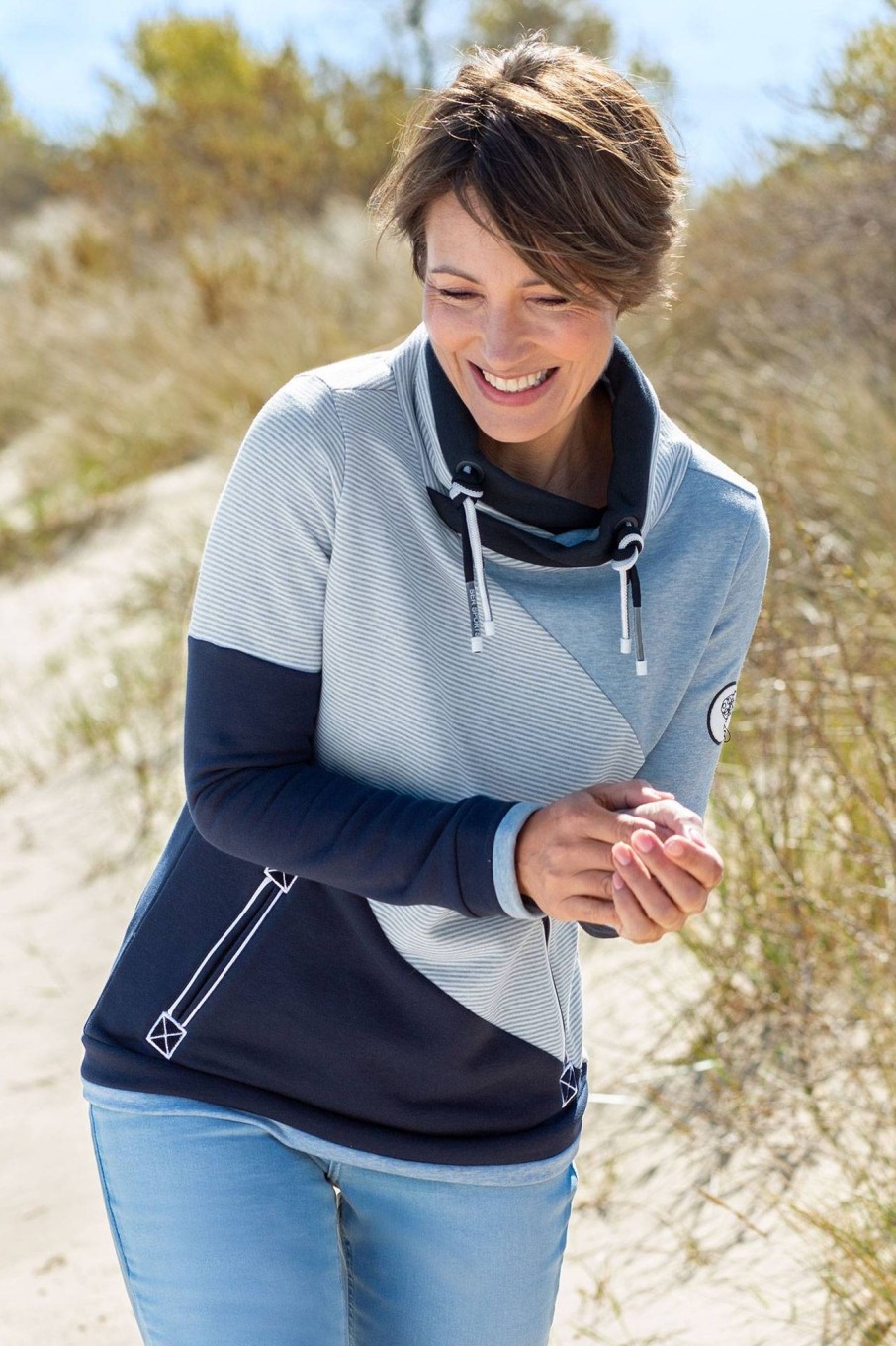 Damen Sealand24 | Colourblock-Sweatshirt